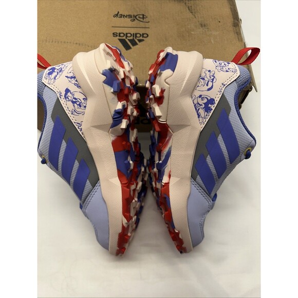 Kids ADIDAS Disney MICKEY & FRIENDS Terrex AX4R Hiking Shoes Kids SZ 12 Purple - Picture 8 of 13